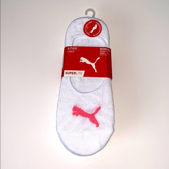 Puma Accessories - Puma Superlite Socks shoe Size 5-9.5